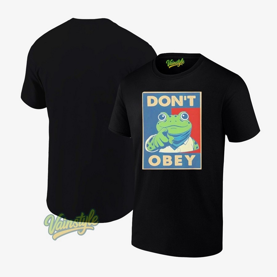 Don’t Obey Frog Vintage T-Shirt