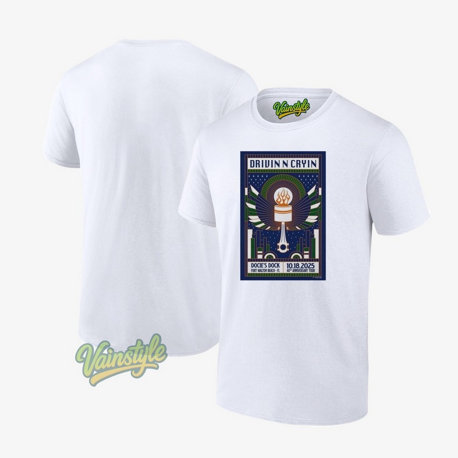 Drivin N Cryin Fall Tour 2025 Docie’s Dock T-Shirt