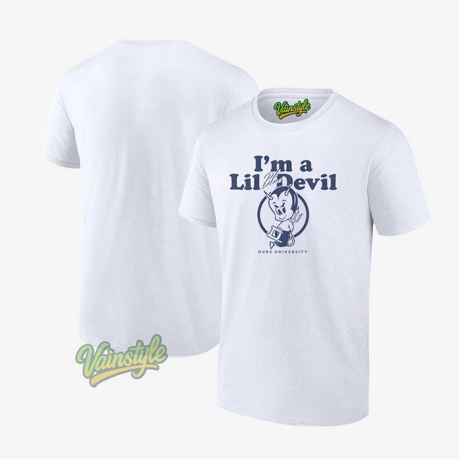 Duke Blue Devils I’m A Lil Blue Devil Duke University T-Shirt