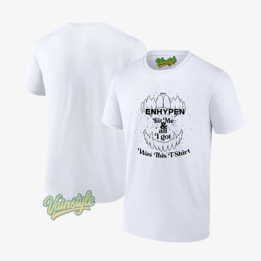 Enhypen Bit Me And All I Got Was This T-Shirt