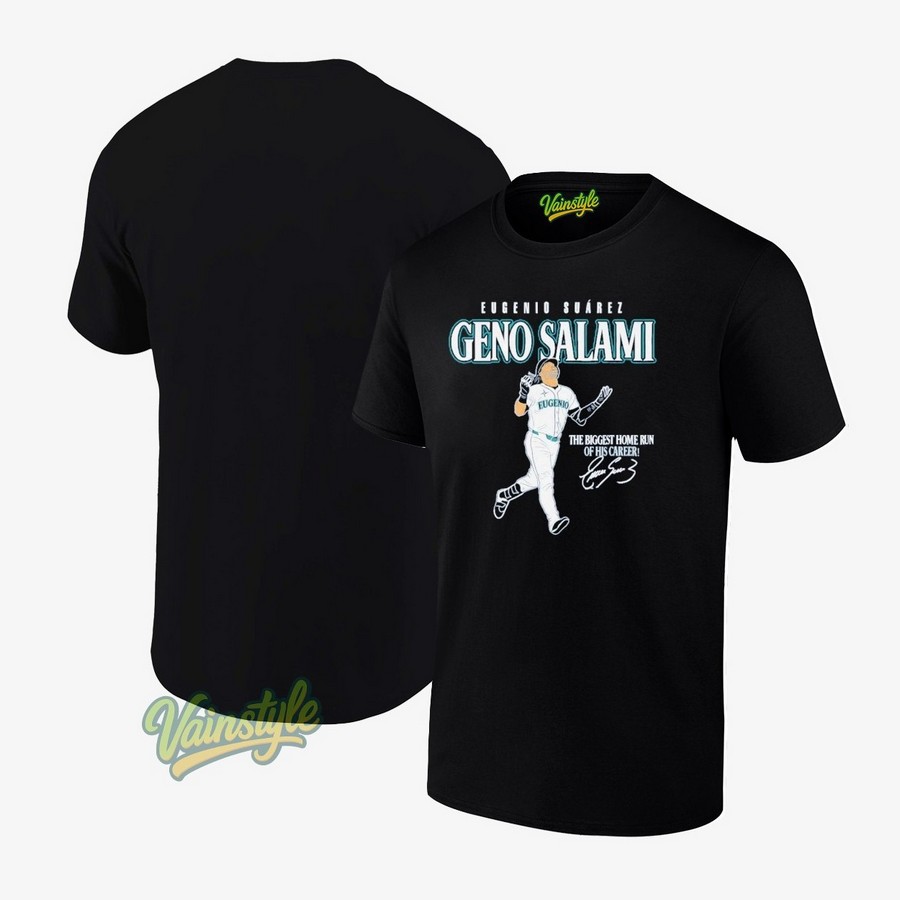 Eugenio Suarez Geno Salami The Biggest Home Run Of His Career Signature T-Shirt