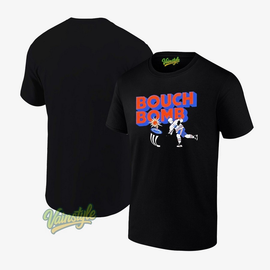 Evan Bouchard Bouch Bomb Edmonton Oilers Hockey T-Shirt