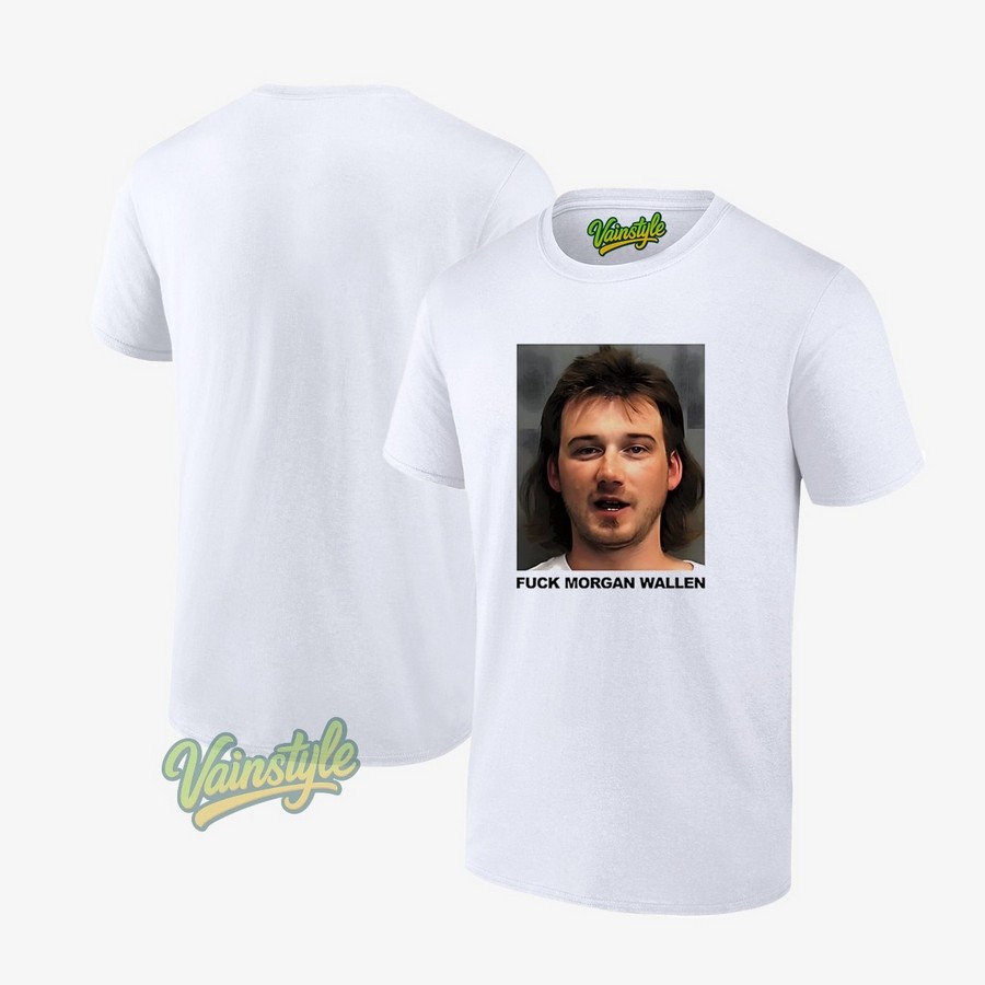 Fck Morgan Wallen Photo T-Shirt