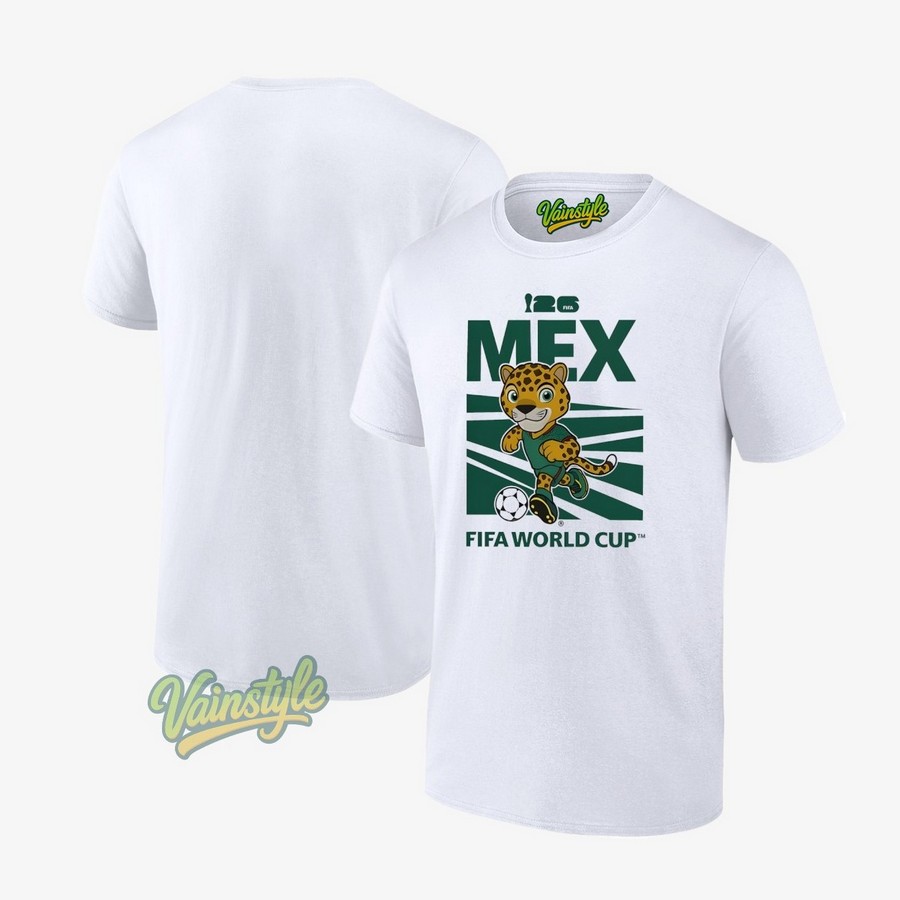 Fifa World Cup Mexico Mascot 2026 T-Shirt Fifa World Cup Mexico Mascot 2026 T-Shirt
