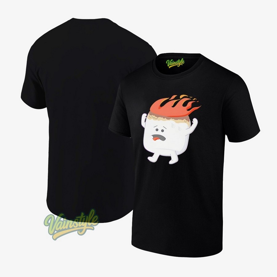 Flaming Marshmallow T-Shirt Flaming Marshmallow T-Shirt