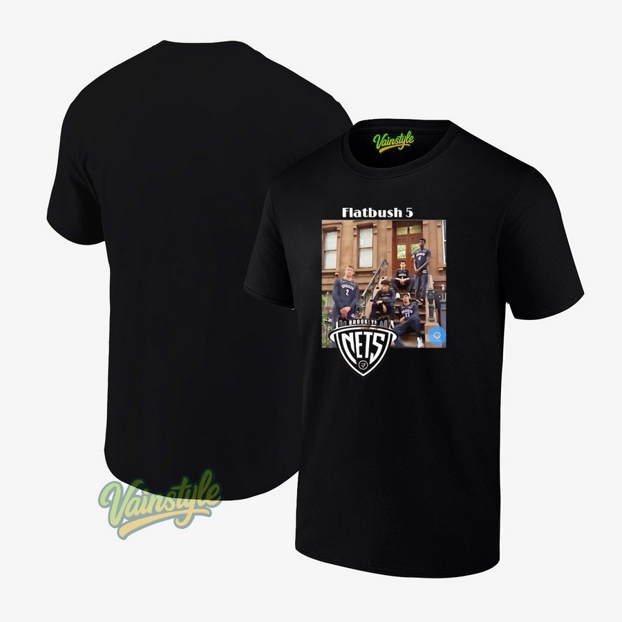 Flatbush 5 Brooklyn Nets Team T-Shirt Flatbush 5 Brooklyn Nets Team T-Shirt