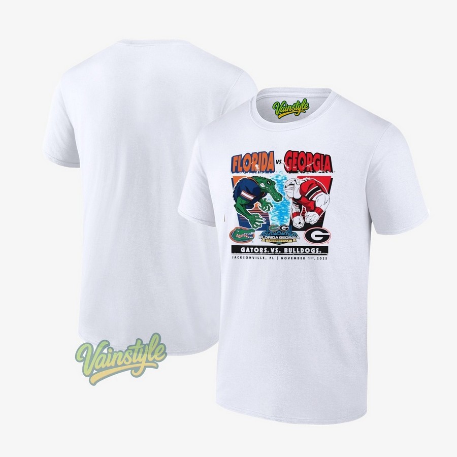 Florida Gators Vs Georgia Bulldogsjacksonville Fl Nov 1st 2025 Nfl T-Shirt
