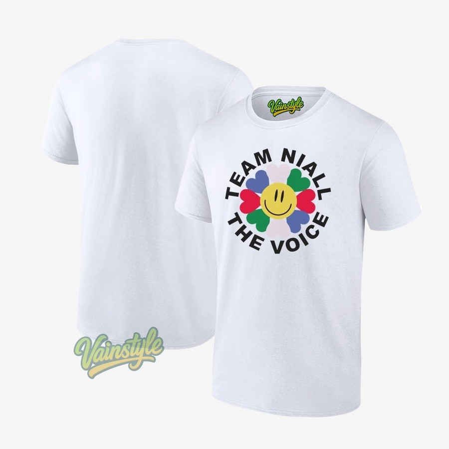 Flower Team Niall The Voice T-Shirt Flower Team Niall The Voice T-Shirt