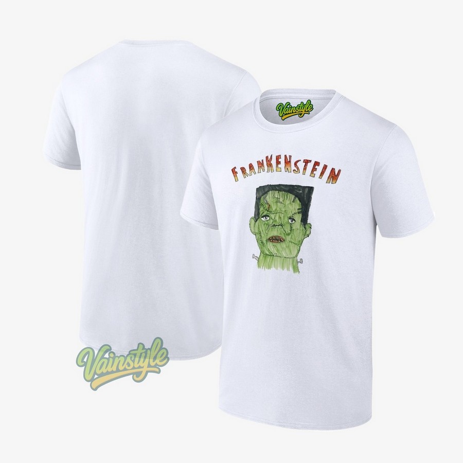 Frankenstein Drawing Horror T-Shirt