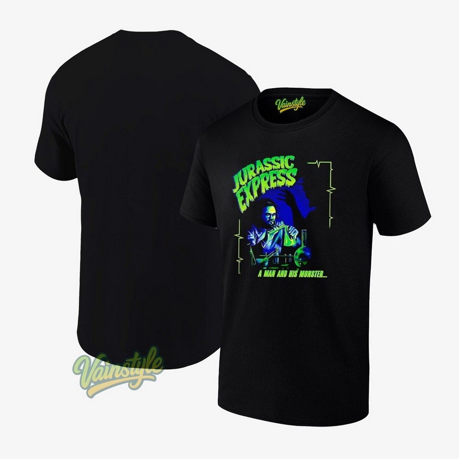 Frankenstein Jurassic Express A Man And His Monster T-Shirt