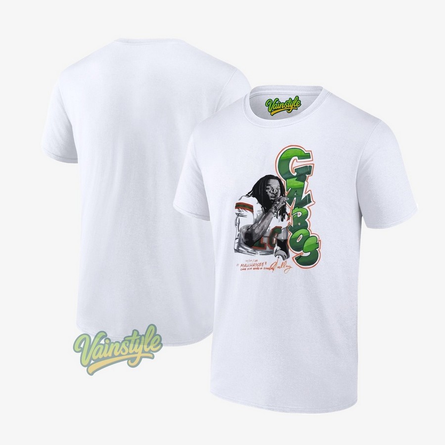 Gabos Malachi Toney Malihassee Miami Hurricanes Football 2025 T-Shirt