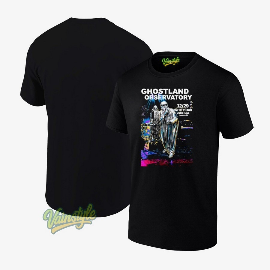 Ghostland Observatory White Oak Music Hall Houston Tx December 29 2025 Poster T-Shirt