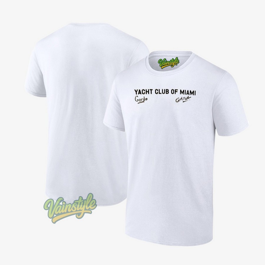 Gordo And Garga Yacht Club Of Miami T-Shirt Gordo And Garga Yacht Club Of Miami T-Shirt