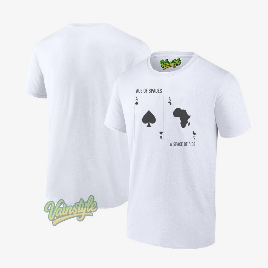 Grandpa Ace Of Spades Space Of Aids T-Shirt