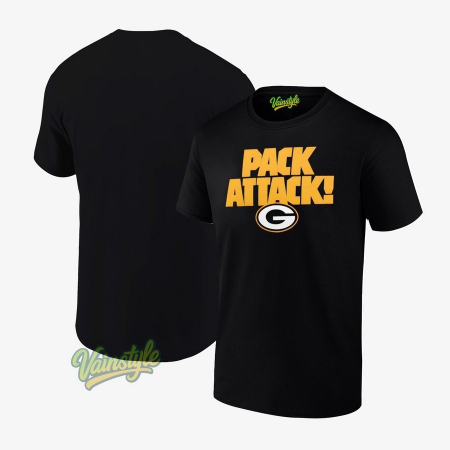 Green Bay Packers Attack Logo T-Shirt