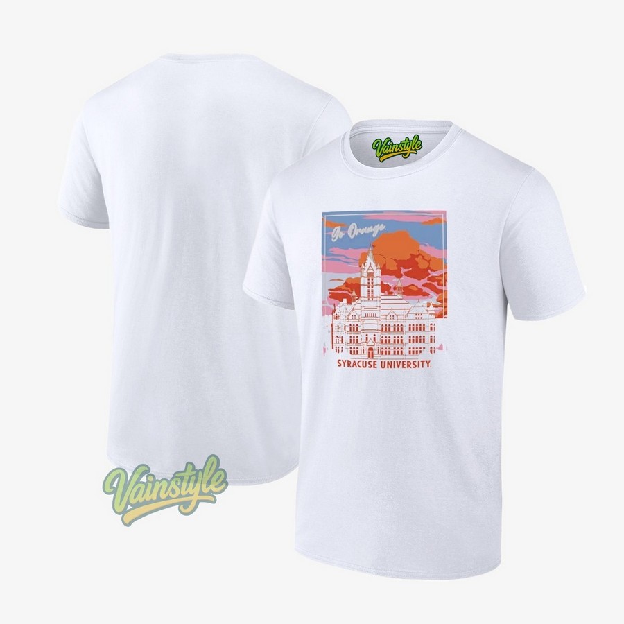 Hall Of Languages At Syracuse University Logo T-Shirt Hall Of Languages At Syracuse University Logo T-Shirt