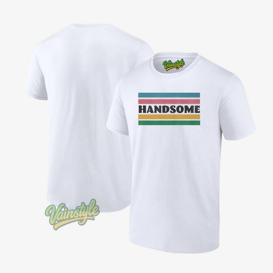 Handsome Podcast Rainbow T-Shirt Handsome Podcast Rainbow T-Shirt