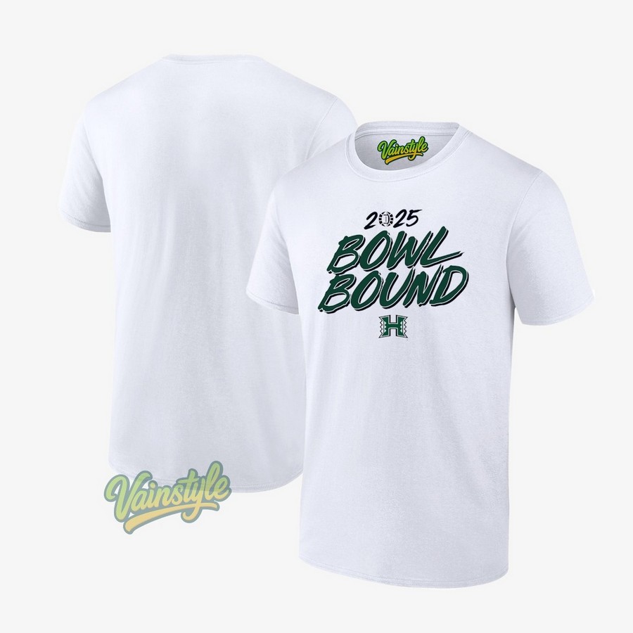 Hawaii Rainbow Warriors Bowl Bound 2025 T-Shirt