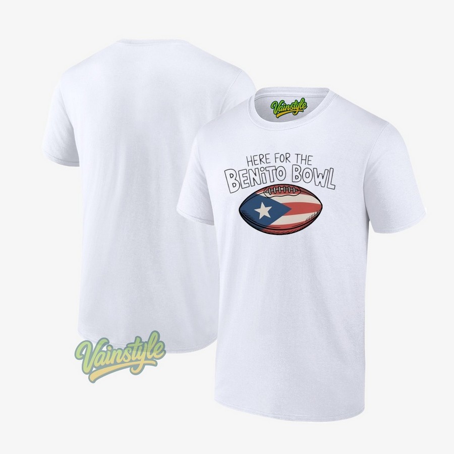 Here For The Benito Bowl Football Us T-Shirt Here For The Benito Bowl Football Us T-Shirt