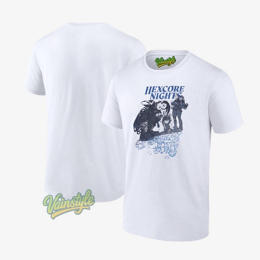 Hexcore Nights Arcane Teamfight Tactics Riot Games T-Shirt Hexcore Nights Arcane Teamfight Tactics Riot Games T-Shirt