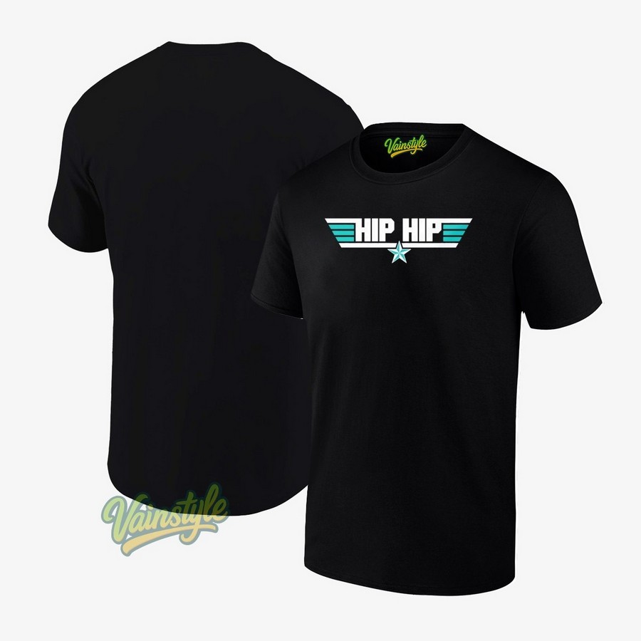 Hip Hip Seattle Mariners Style Top Gun Logo T-Shirt