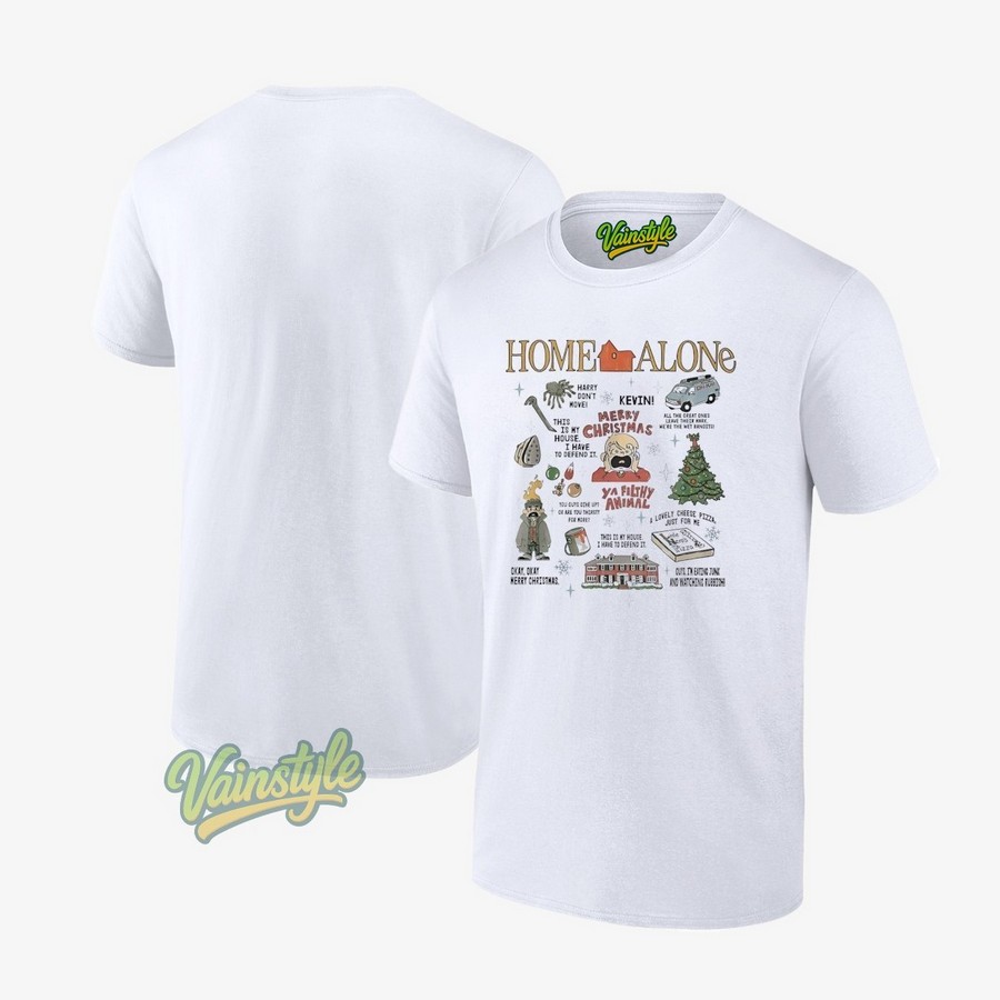 Home Alone Kevin Mccallister Merry Christmas Ya Filthy Animal T-Shirt