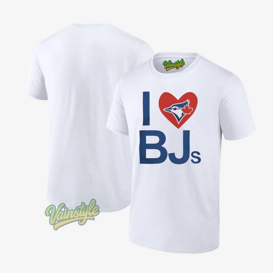 I Love Toronto Blue Jays Logo T-Shirt I Love Toronto Blue Jays Logo T-Shirt