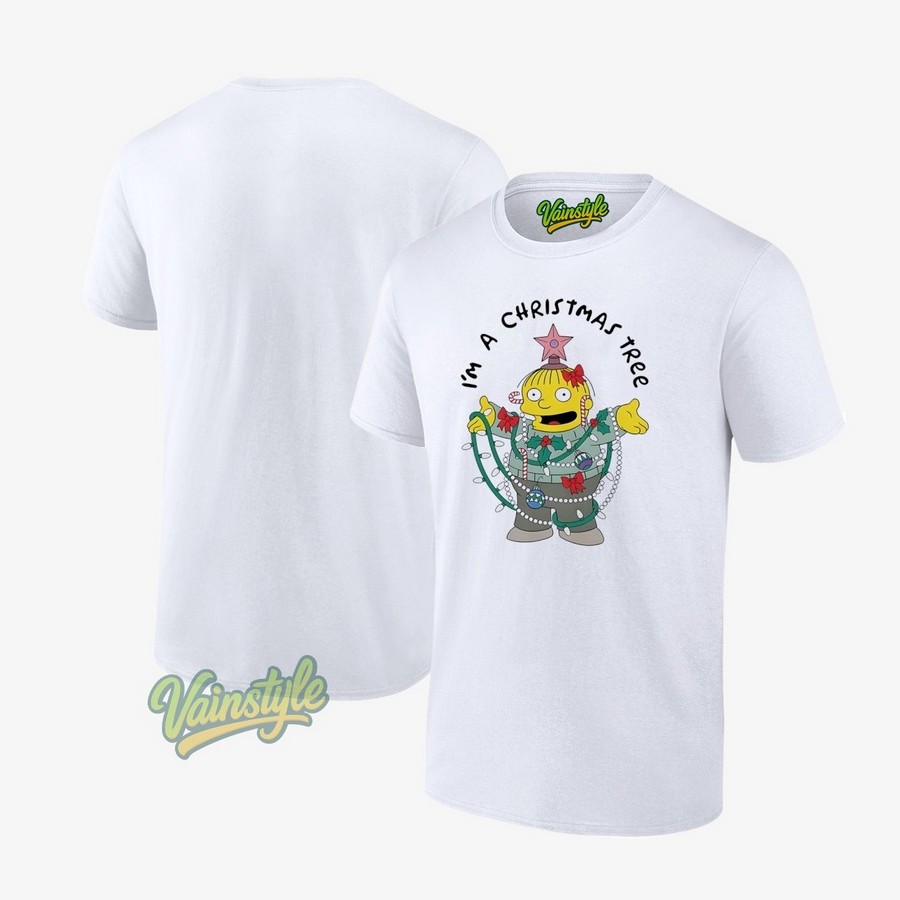 I'm A Christmas Tree Ralph Simpsons T-Shirt I'm A Christmas Tree Ralph Simpsons T-Shirt