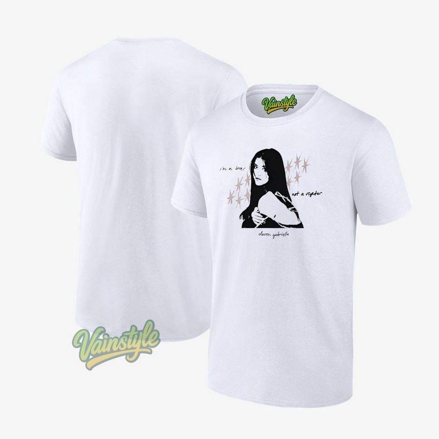 I'm A Lover Not A Fighter Devon Gabriella Star T-Shirt I'm A Lover Not A Fighter Devon Gabriella Star T-Shirt