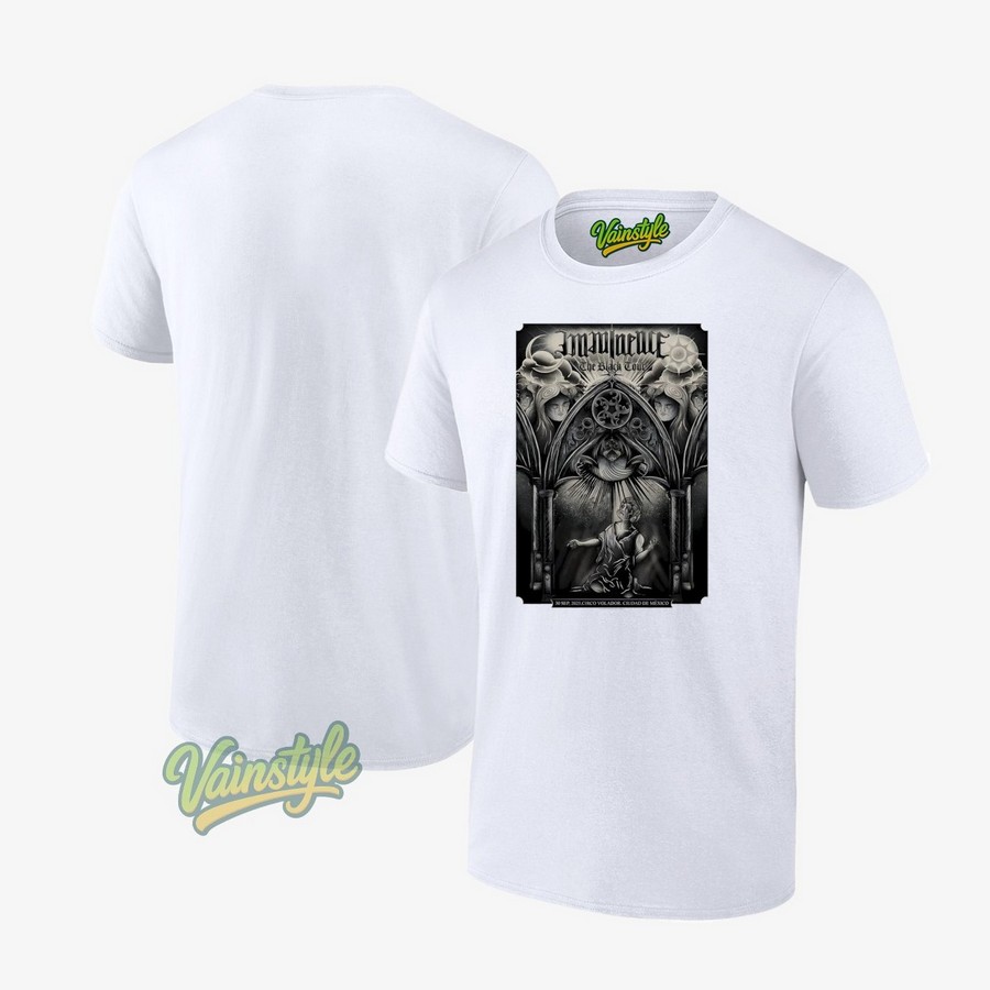 Imminence Mexico City Mx On September 30 2025 Event Poster T-Shirt Imminence Mexico City Mx On September 30 2025 Event Poster T-Shirt