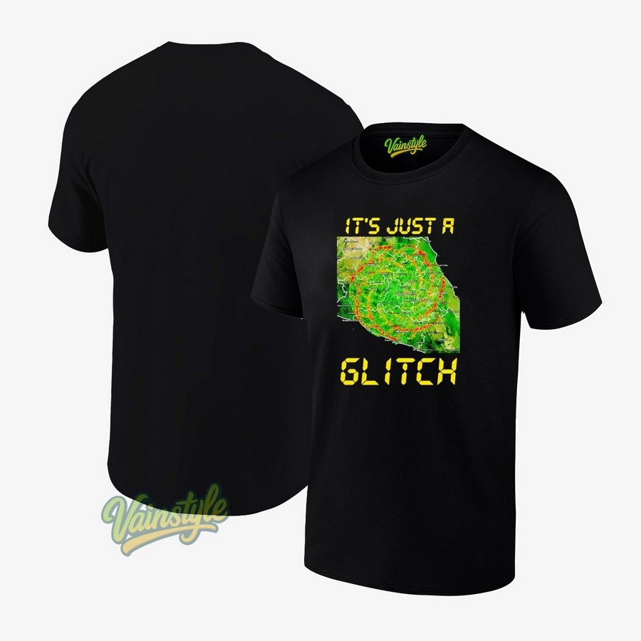 It’s Just A Glitch Satellite Images T-Shirt