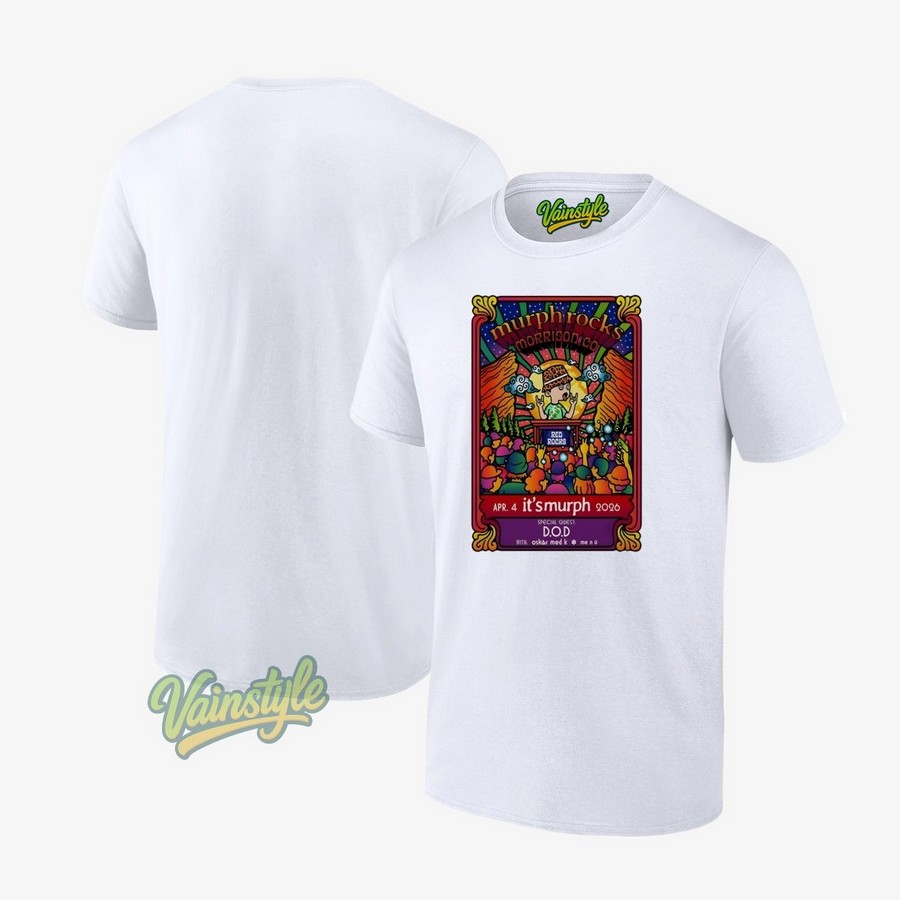 It’s Murph Apr 4 2026 Red Rocks Amphitheatre Morrison Co Poster T-Shirt It’s Murph Apr 4 2026 Red Rocks Amphitheatre Morrison Co Poster T-Shirt