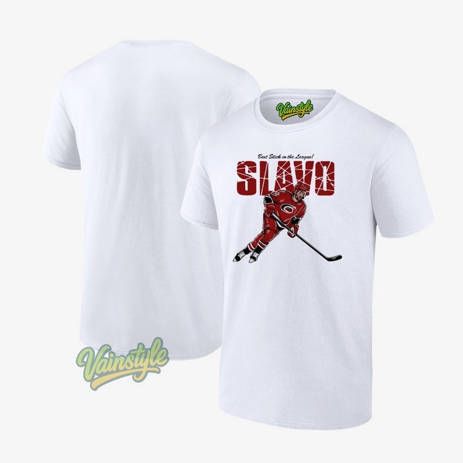 Jaccob Slavin Slavo Carolina Hurricanes Hockey Best Stick In The League T-Shirt Jaccob Slavin Slavo Carolina Hurricanes Hockey Best Stick In The League T-Shirt