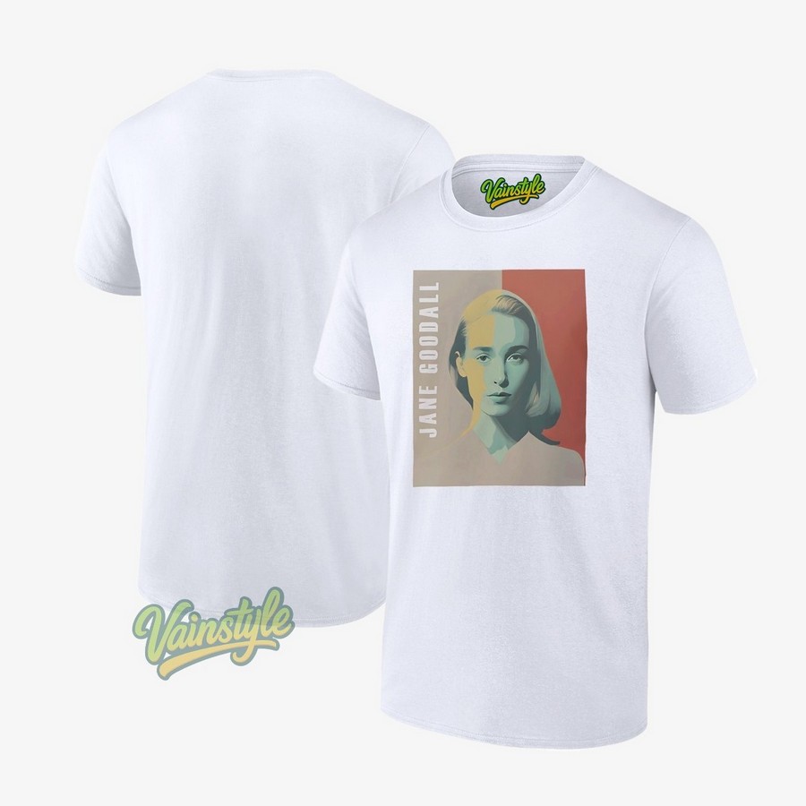 Jane Goodall Retro T-Shirt Jane Goodall Retro T-Shirt