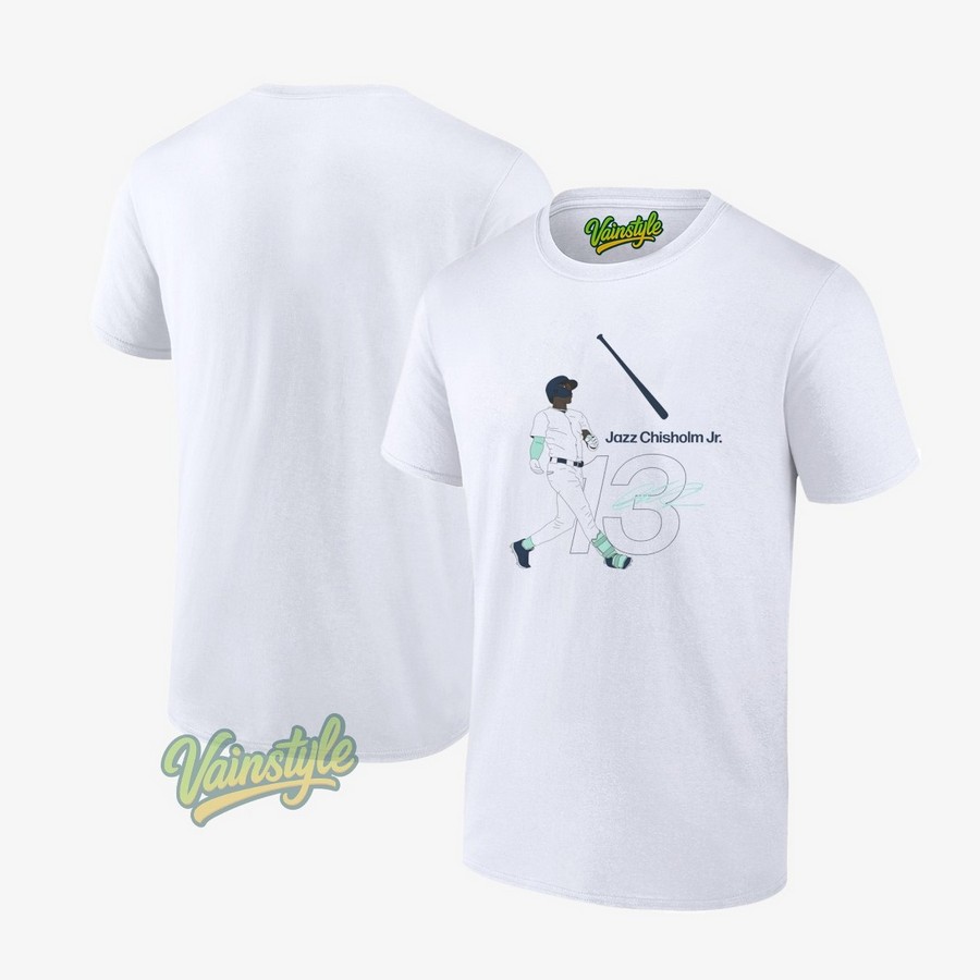 Jazz Chisholm Jr New York Yankees Baseball Mlb Signature T-Shirt Jazz Chisholm Jr New York Yankees Baseball Mlb Signature T-Shirt