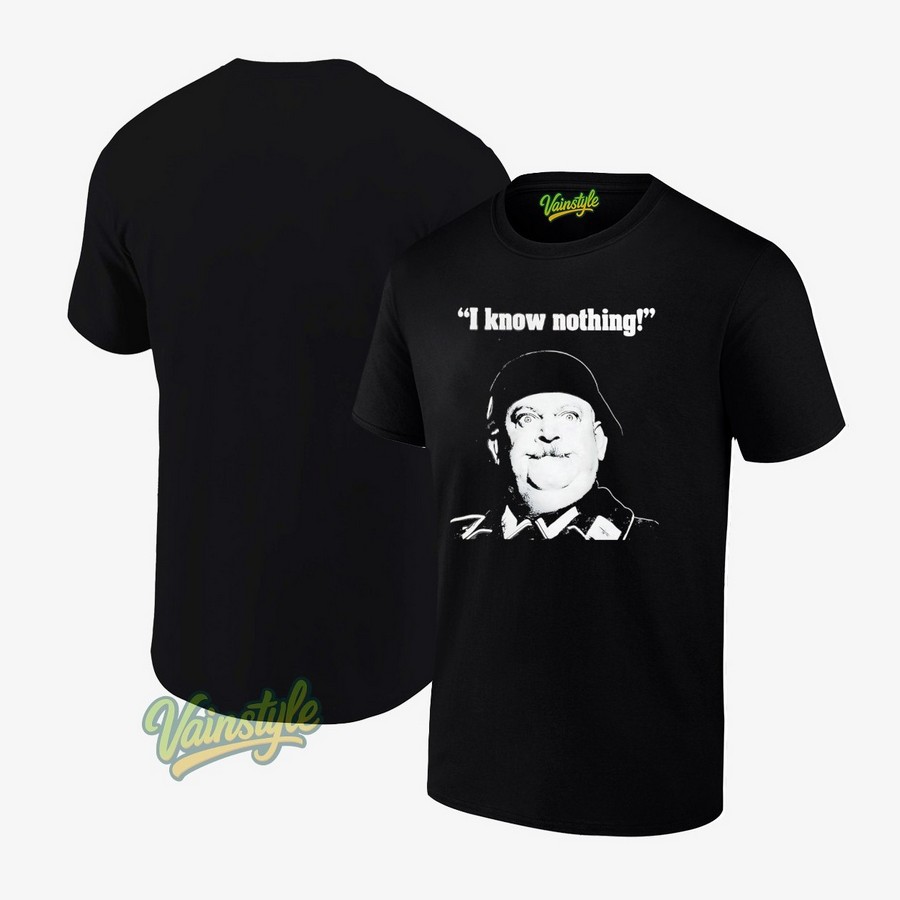 John Banner I Know Nothing T-Shirt John Banner I Know Nothing T-Shirt