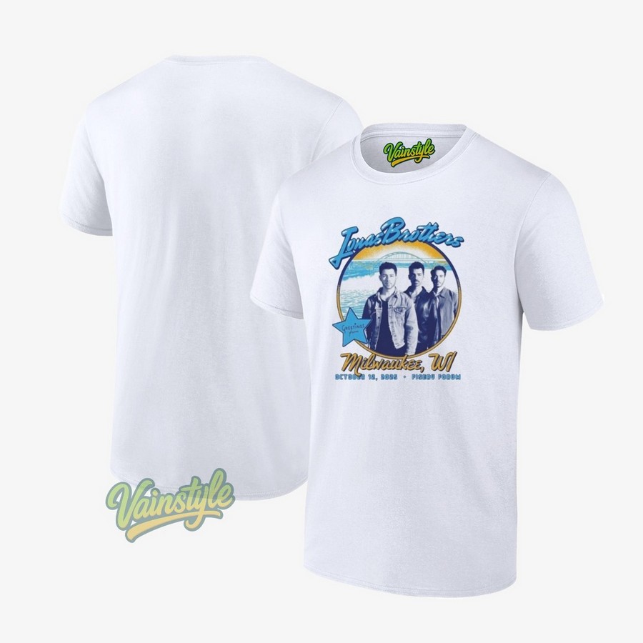 Jonas Brothers 10 12 2025 Milwaukee Wi T-Shirt