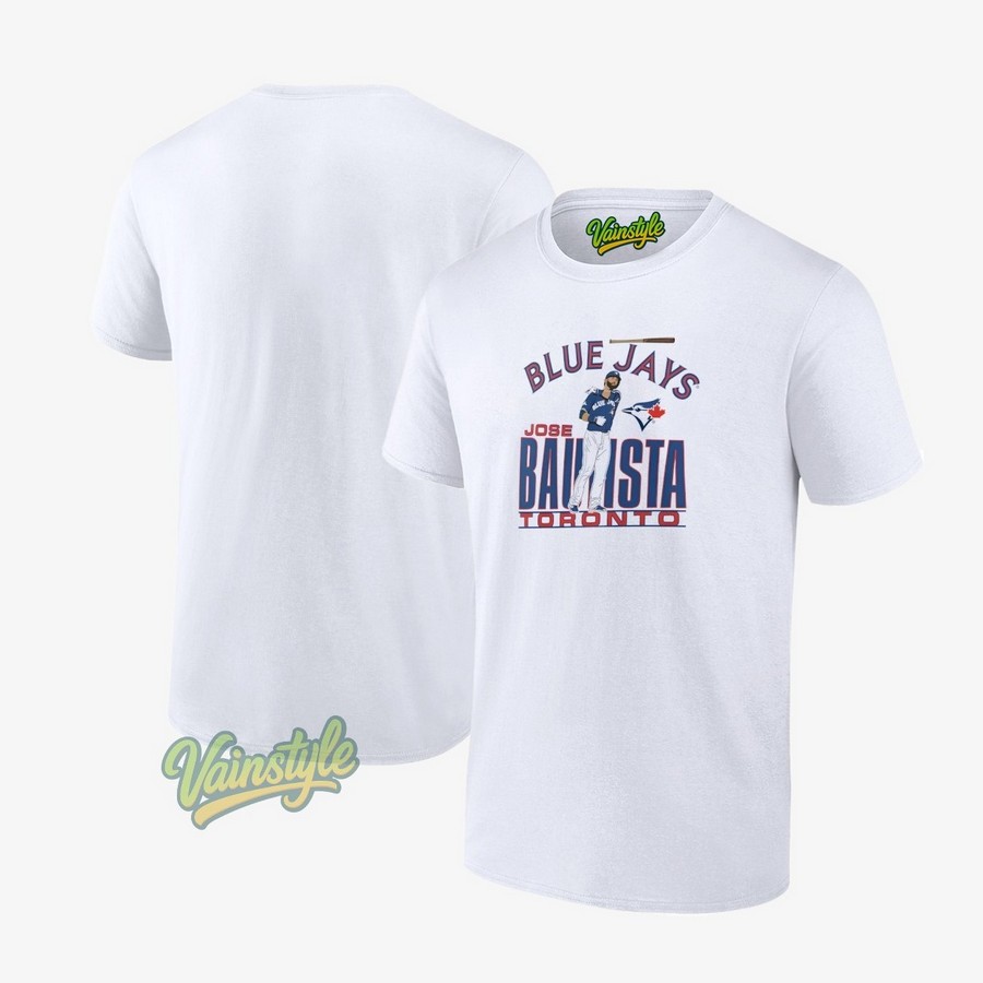 Jose Bautista Toronto Blue Jays Cooperstown Player Baseball T-Shirt