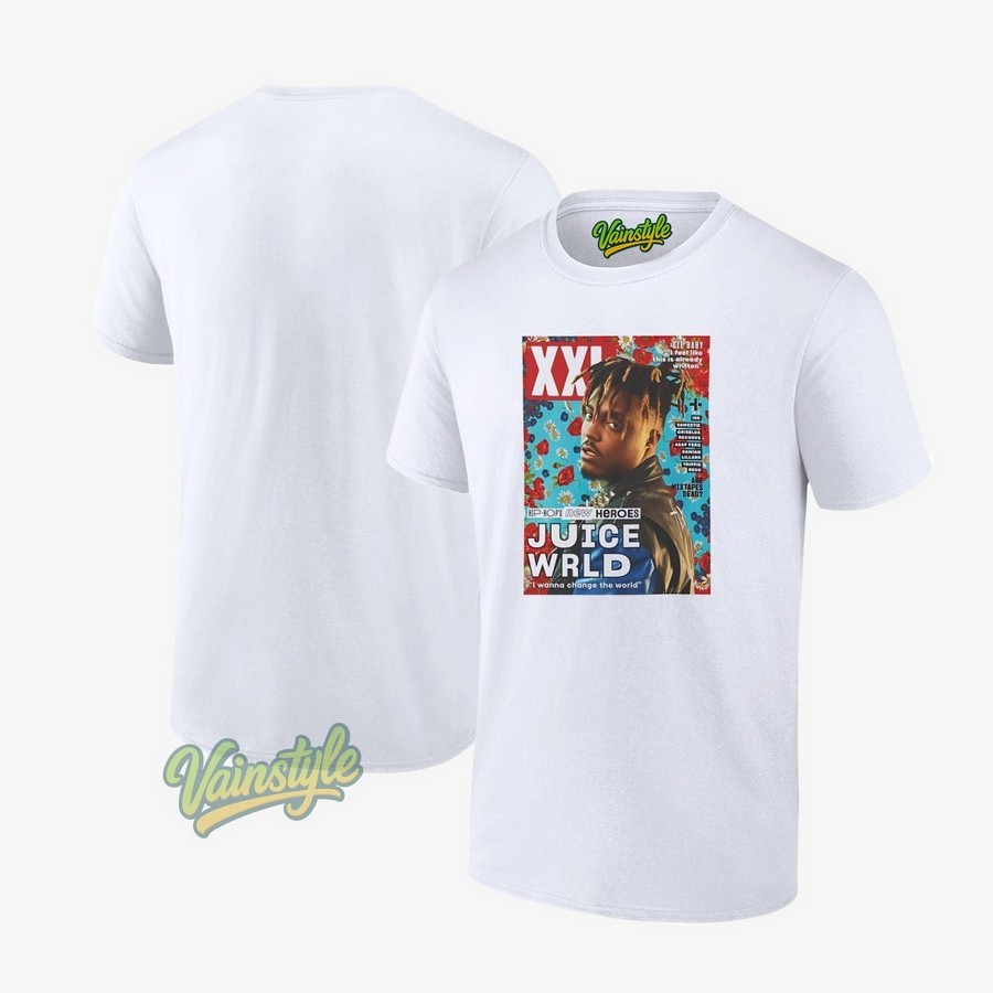 Juice Wrld Hip-Hop's New Heroes Lil Baby I Feel Like This Is Already Written T-Shirt Juice Wrld Hip-Hop's New Heroes Lil Baby I Feel Like This Is Already Written T-Shirt