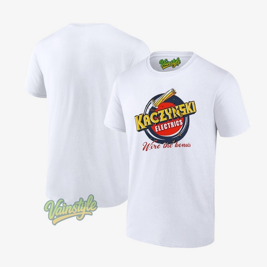 Kaczynski Electrics Wire The Bonus T-Shirt Kaczynski Electrics Wire The Bonus T-Shirt