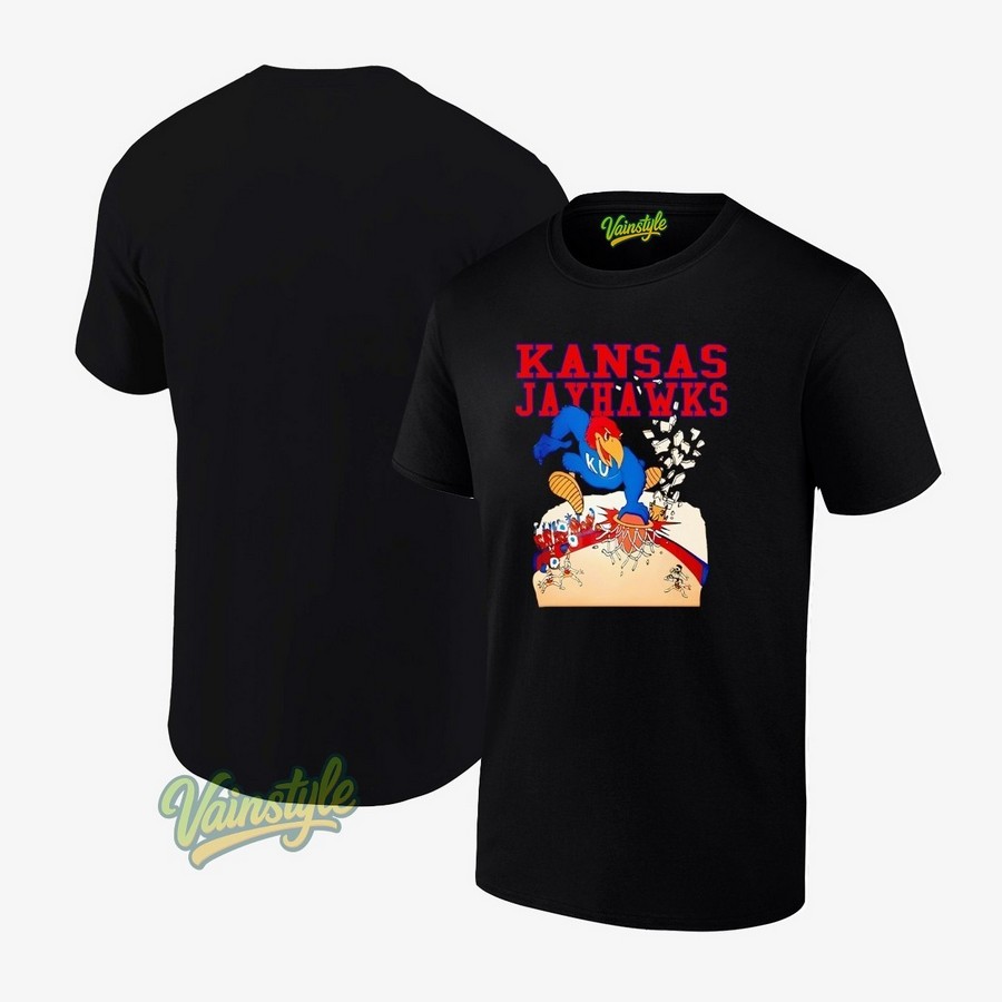 Kansas Jayhawks Slam Dunk T-Shirt
