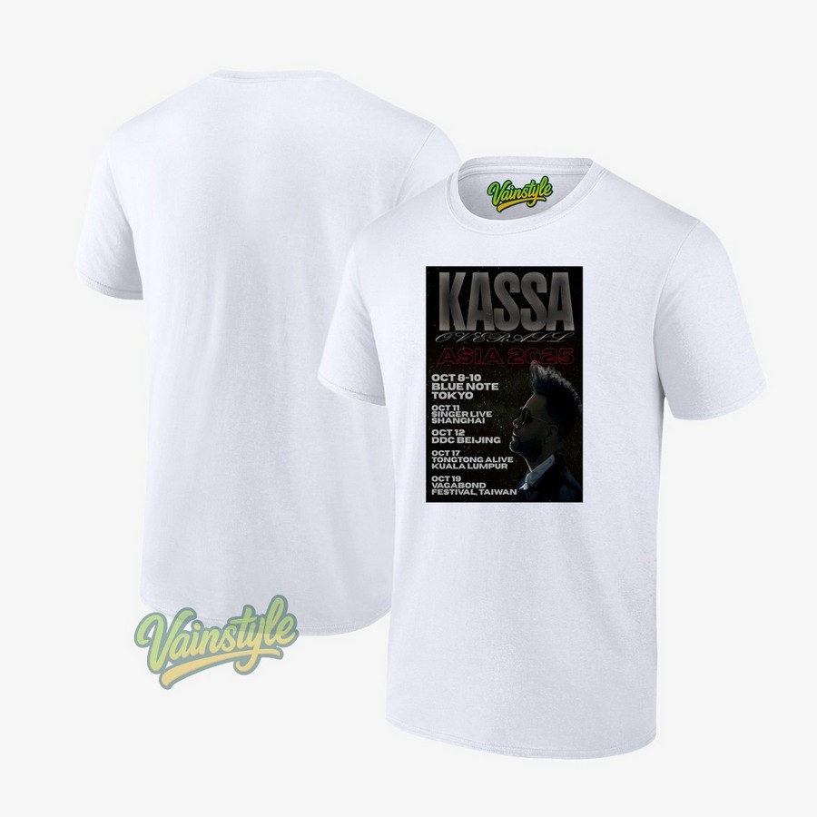 Kassa Overall Tour 2025 Poster T-Shirt Kassa Overall Tour 2025 Poster T-Shirt