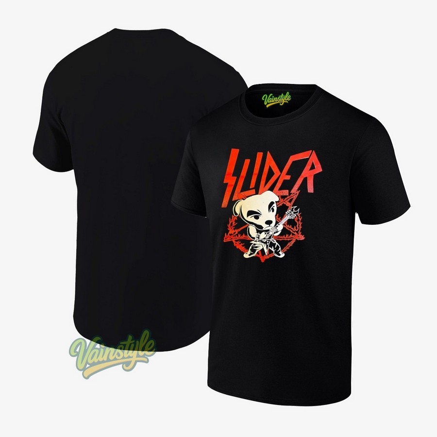 Kk Slider Style Slayer Band T-Shirt Kk Slider Style Slayer Band T-Shirt