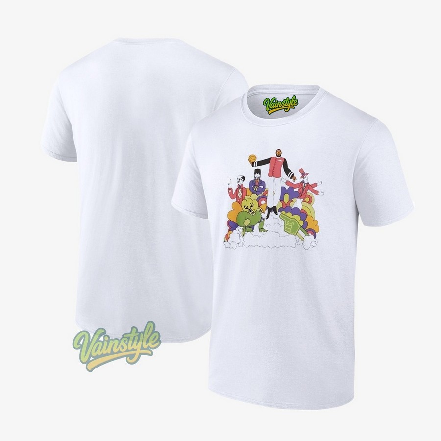 Lebron James Yellow Submarine Style T-Shirt