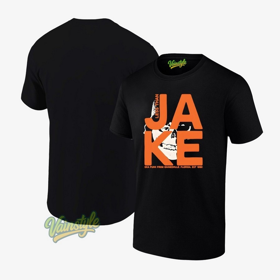 Less Than Jake Jake Skull T-Shirt Less Than Jake Jake Skull T-Shirt