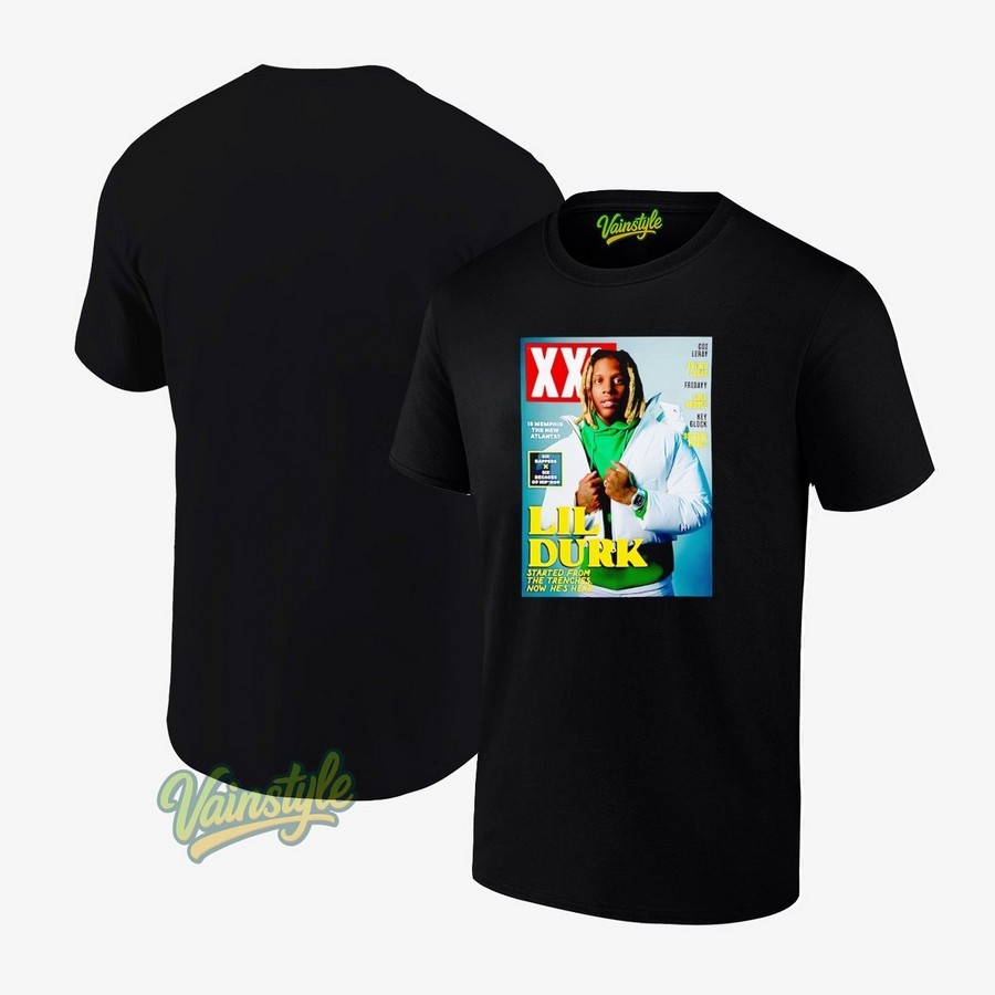 Lil Durk Started From The Trenches Now He's Here T-Shirt Lil Durk Started From The Trenches Now He's Here T-Shirt