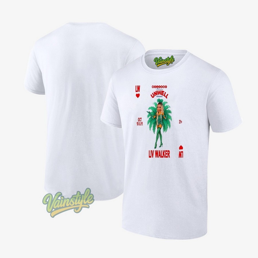 Liv Walker Event Welcome To Fabulous Unwell Vegas Oct 10 11 2025 T-Shirt Liv Walker Event Welcome To Fabulous Unwell Vegas Oct 10 11 2025 T-Shirt