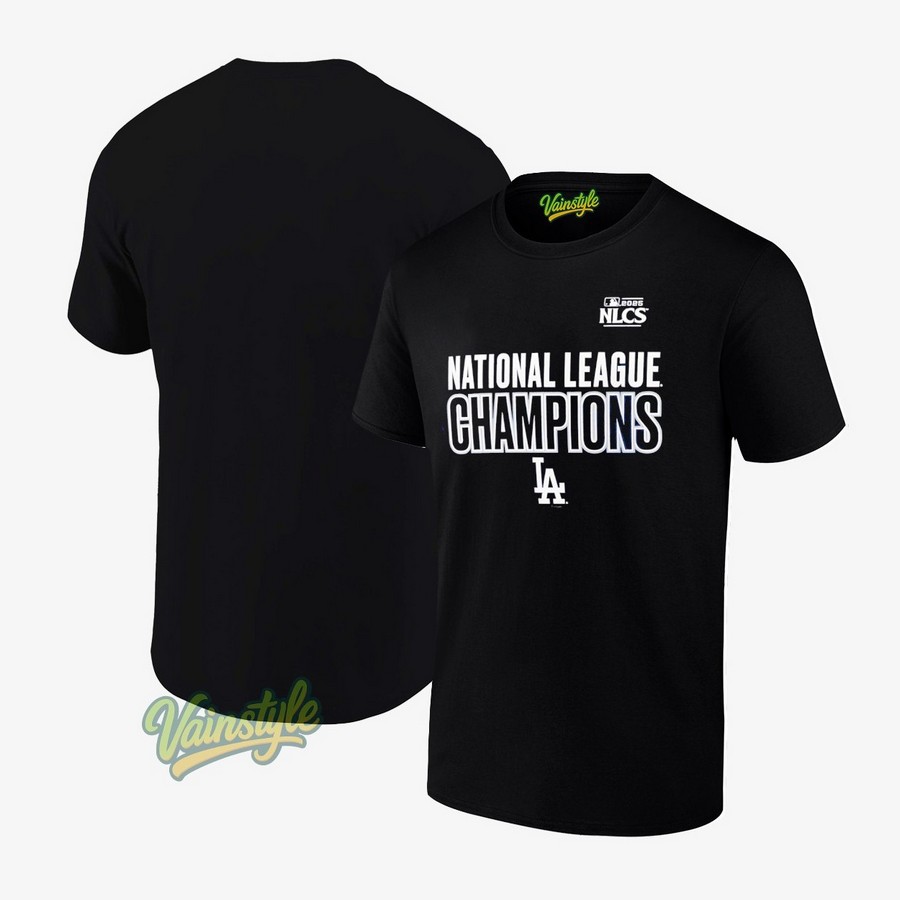 Los Angeles Dodgers 2025 National League Champions T-Shirt