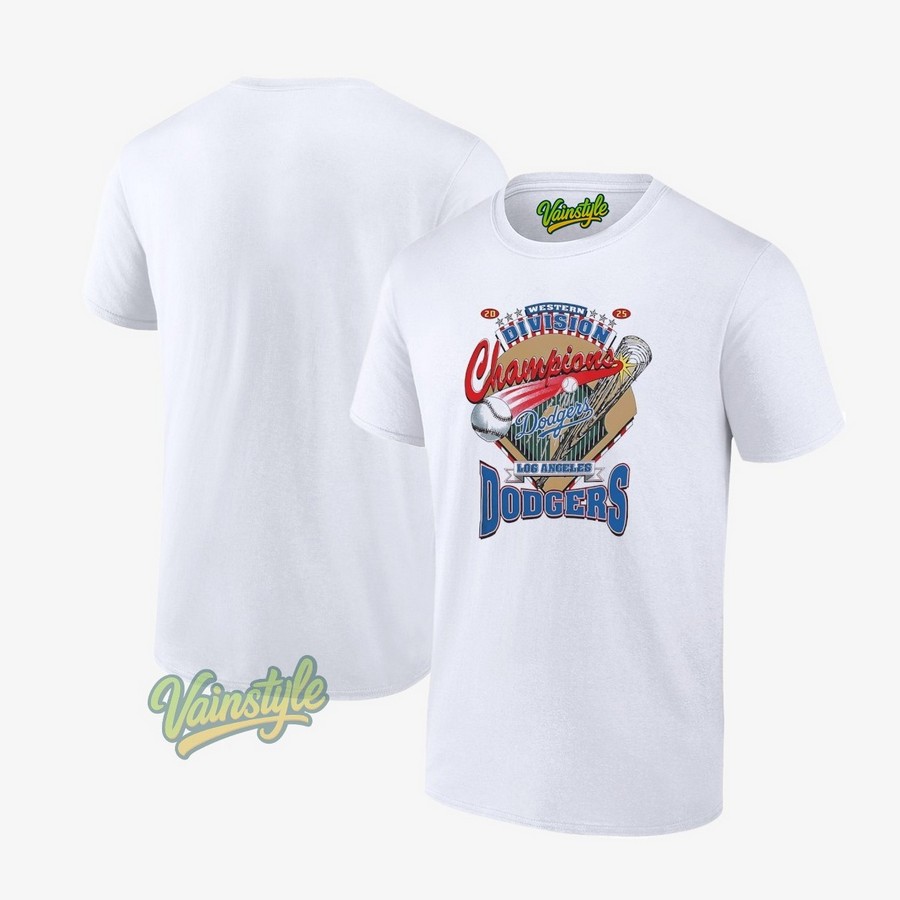 Los Angeles Dodgers Western Division Champions 2025 T-Shirt