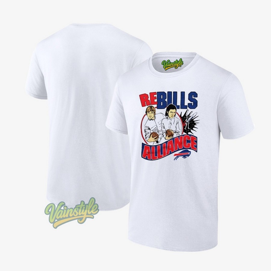 Luke Skywalke  X Buffalo Bill Football Alliance Rebills T-Shirt